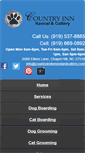 Mobile Screenshot of countryinnkennelandcattery.com