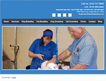 Tablet Screenshot of countryinnkennelandcattery.com
